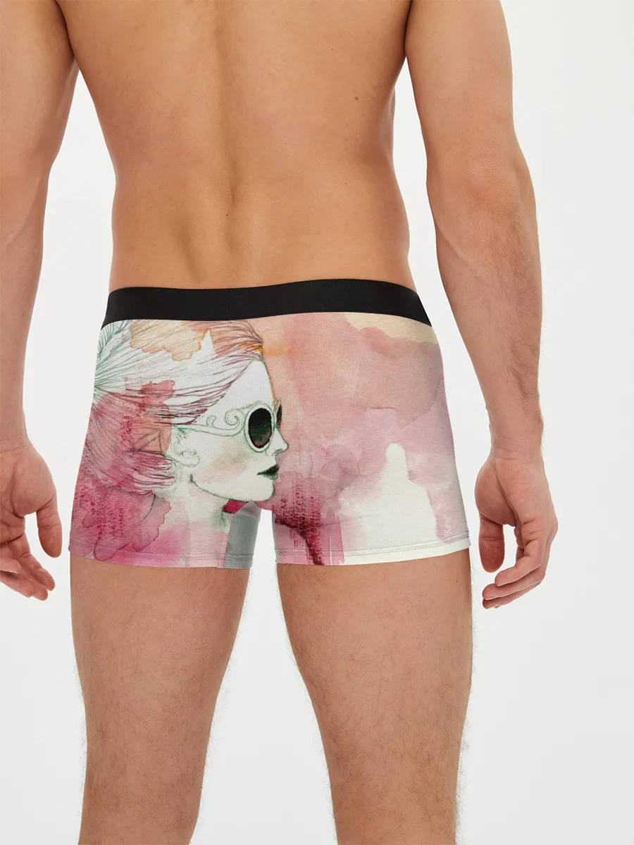 Мужские трусы боксеры / Девушка