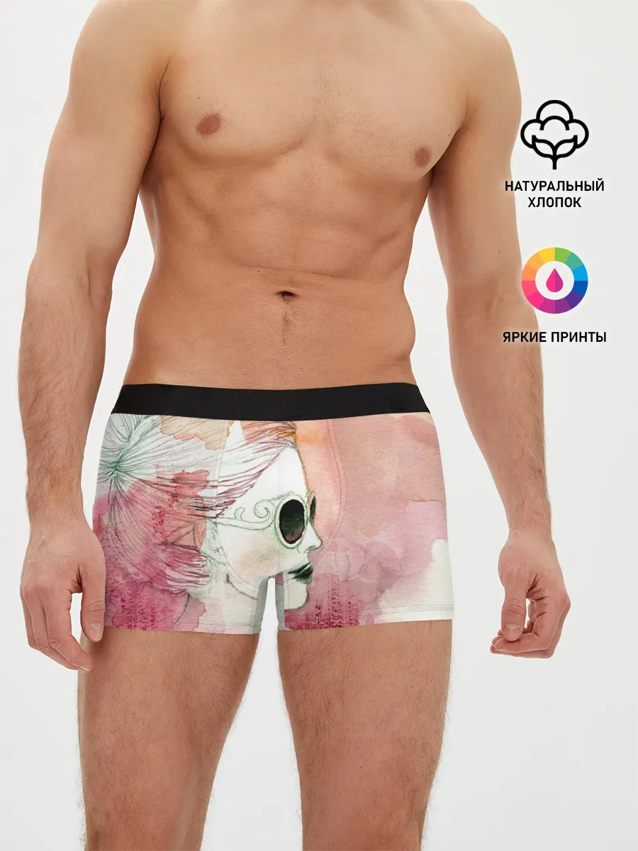 Мужские трусы боксеры / Девушка