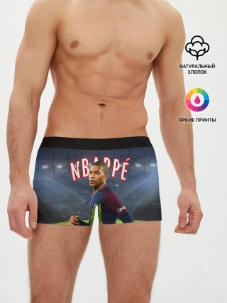 Мужские трусы боксеры / КИЛИАН МБАППЕ / KYLIAN MBAPPE
