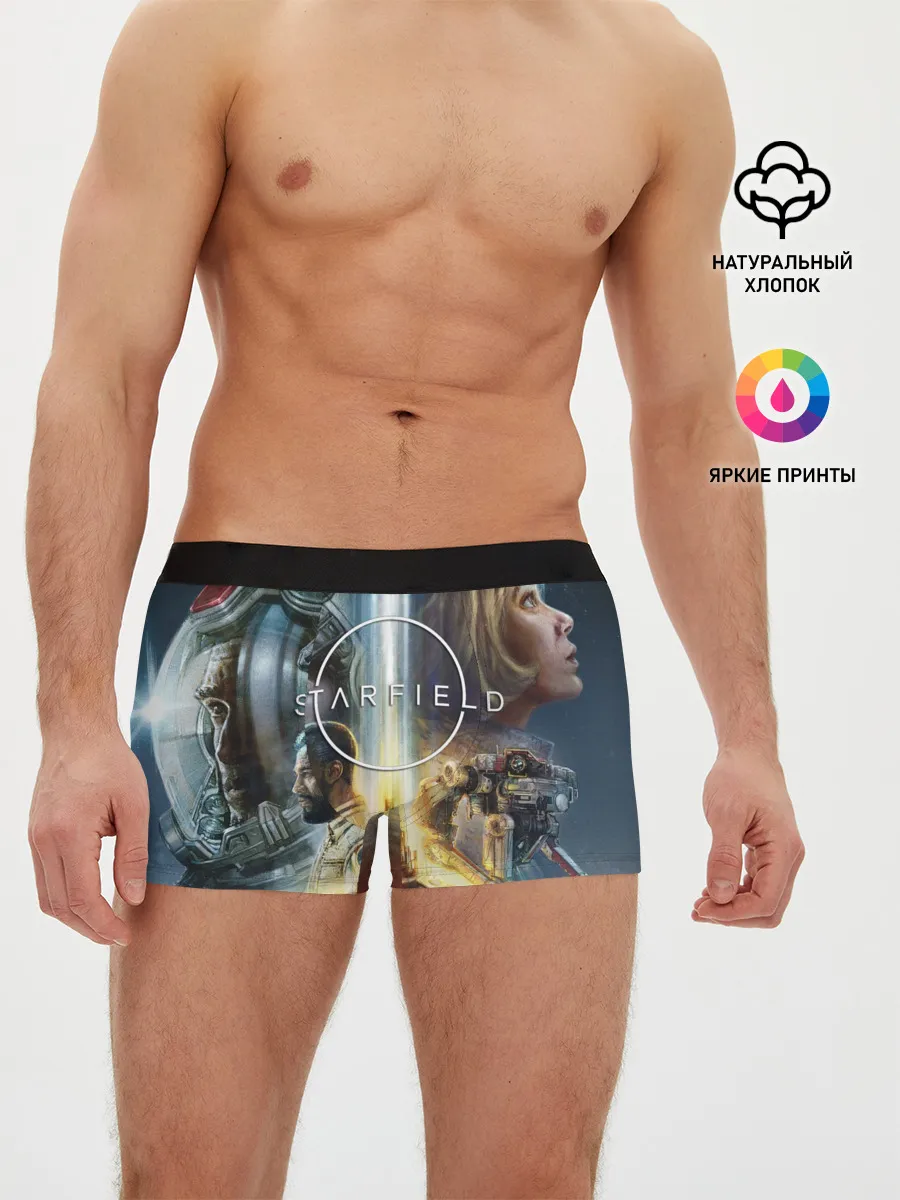 Мужские трусы боксеры / Starfield Обложка
