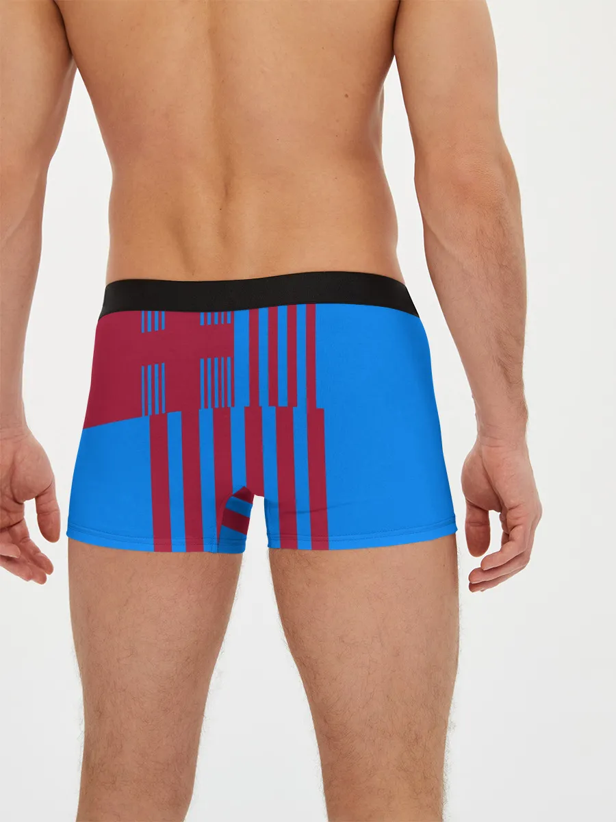 Мужские трусы боксеры / Домашняя форма ФК «Барселона»