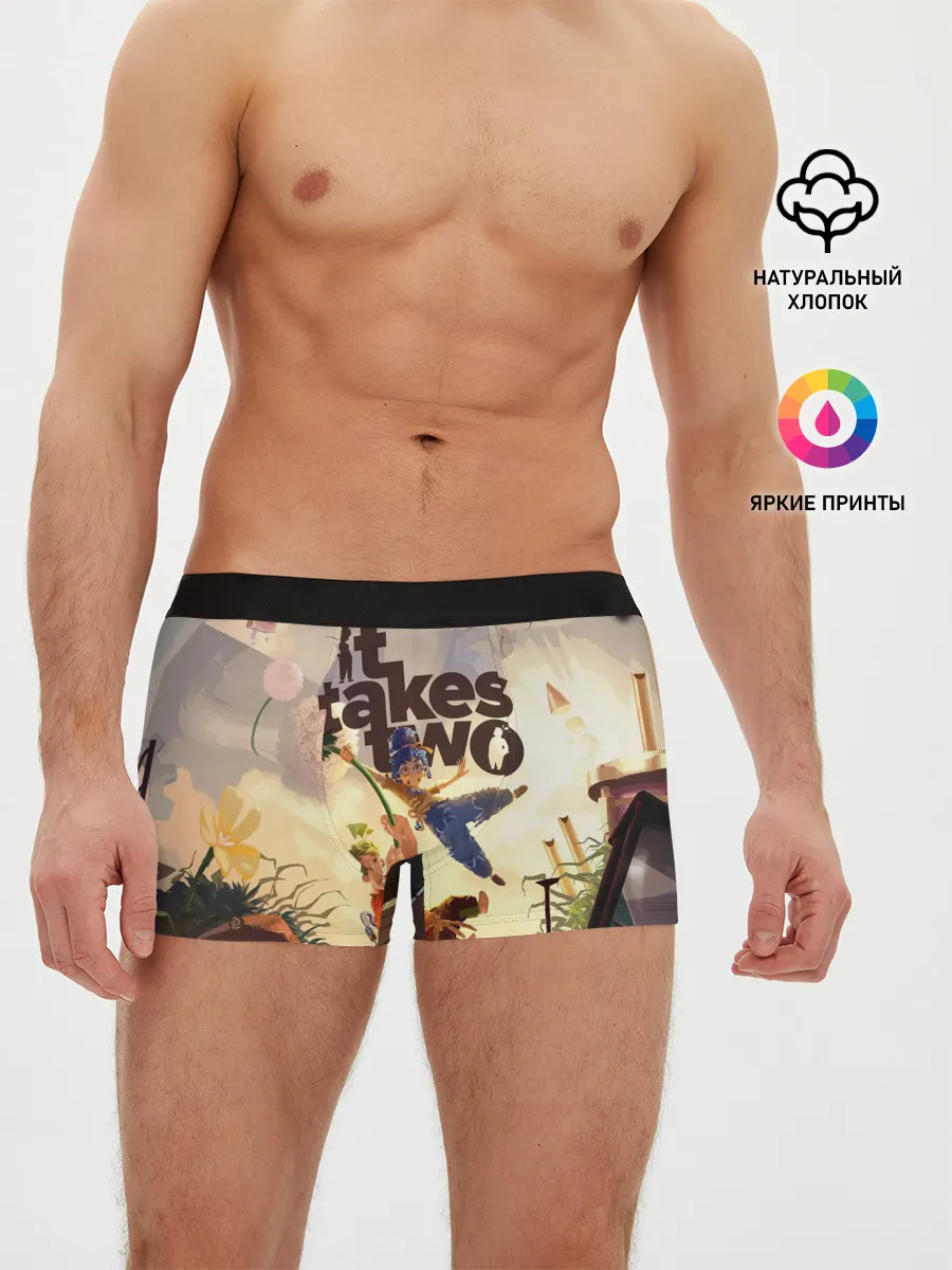Мужские трусы боксеры / It Takes Two | Коди и Мэй