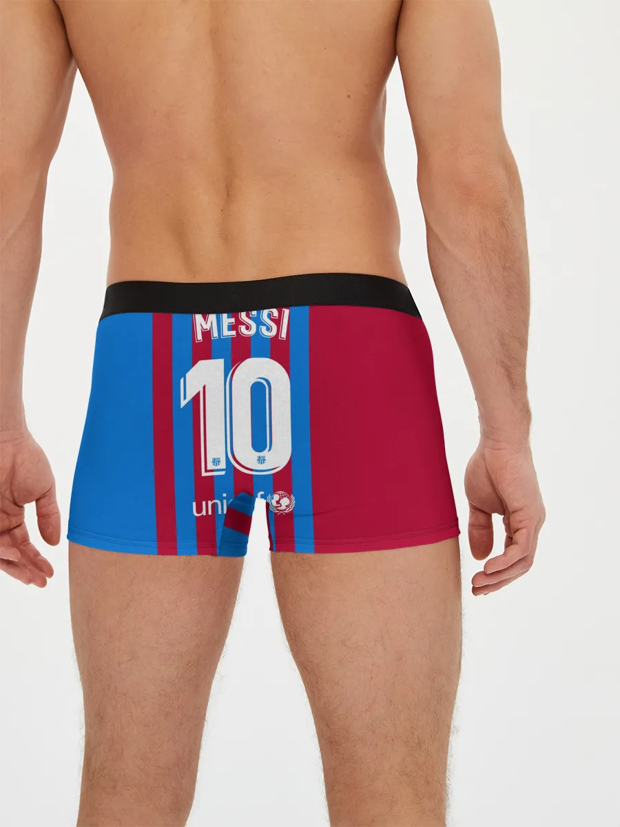 Мужские трусы боксеры / Месси Барселона 2021/2022