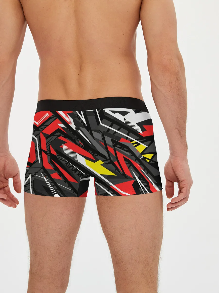 Мужские трусы боксеры / Фон. Абстракция.