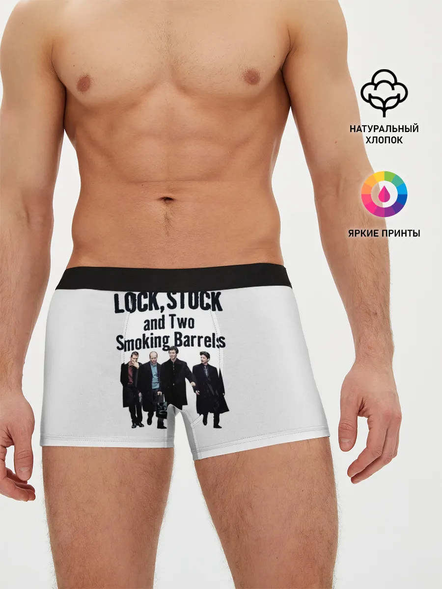 Мужские трусы боксеры / Карты Деньги Два Ствола Герои
