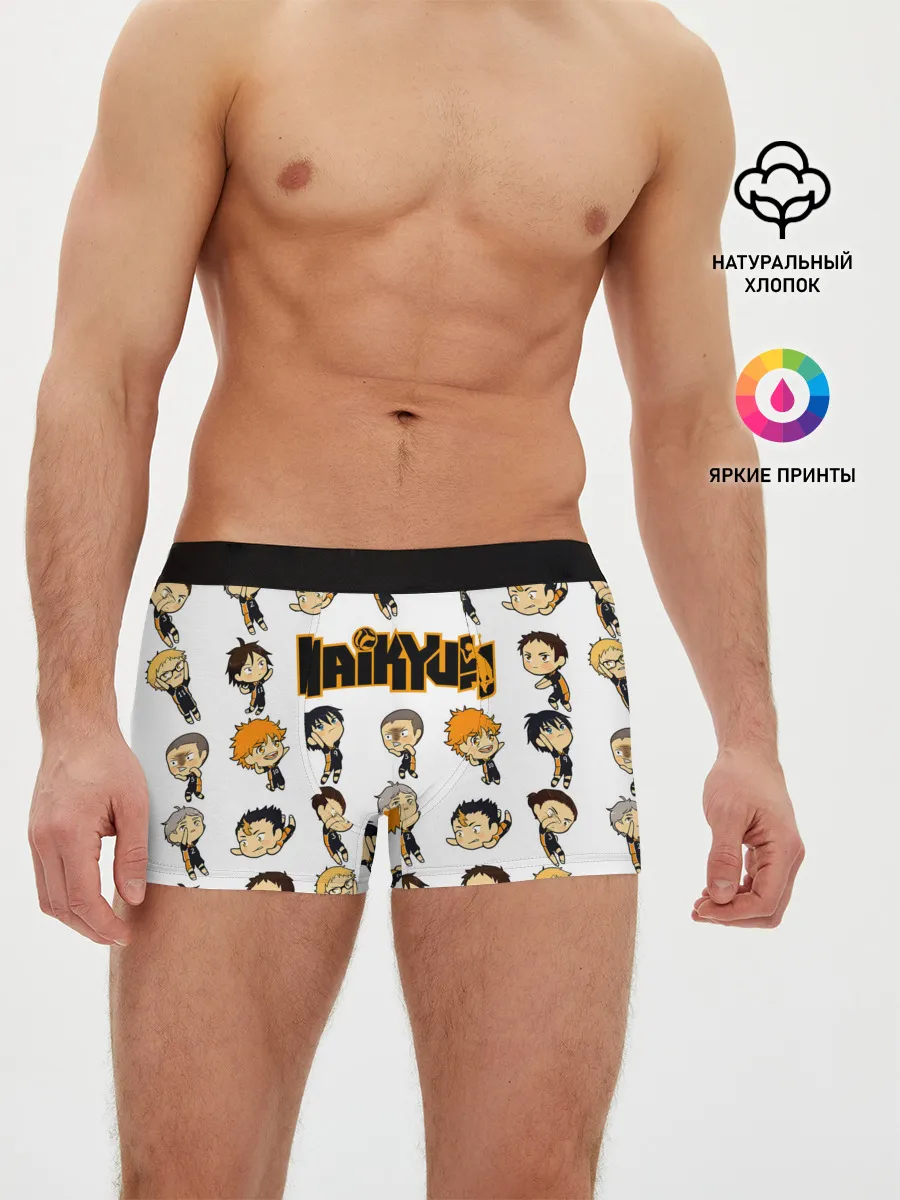 Мужские трусы боксеры / Команда школы Карасуно | Haikyuu!!