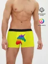 Мужские трусы боксеры / Pop It единорог радужный