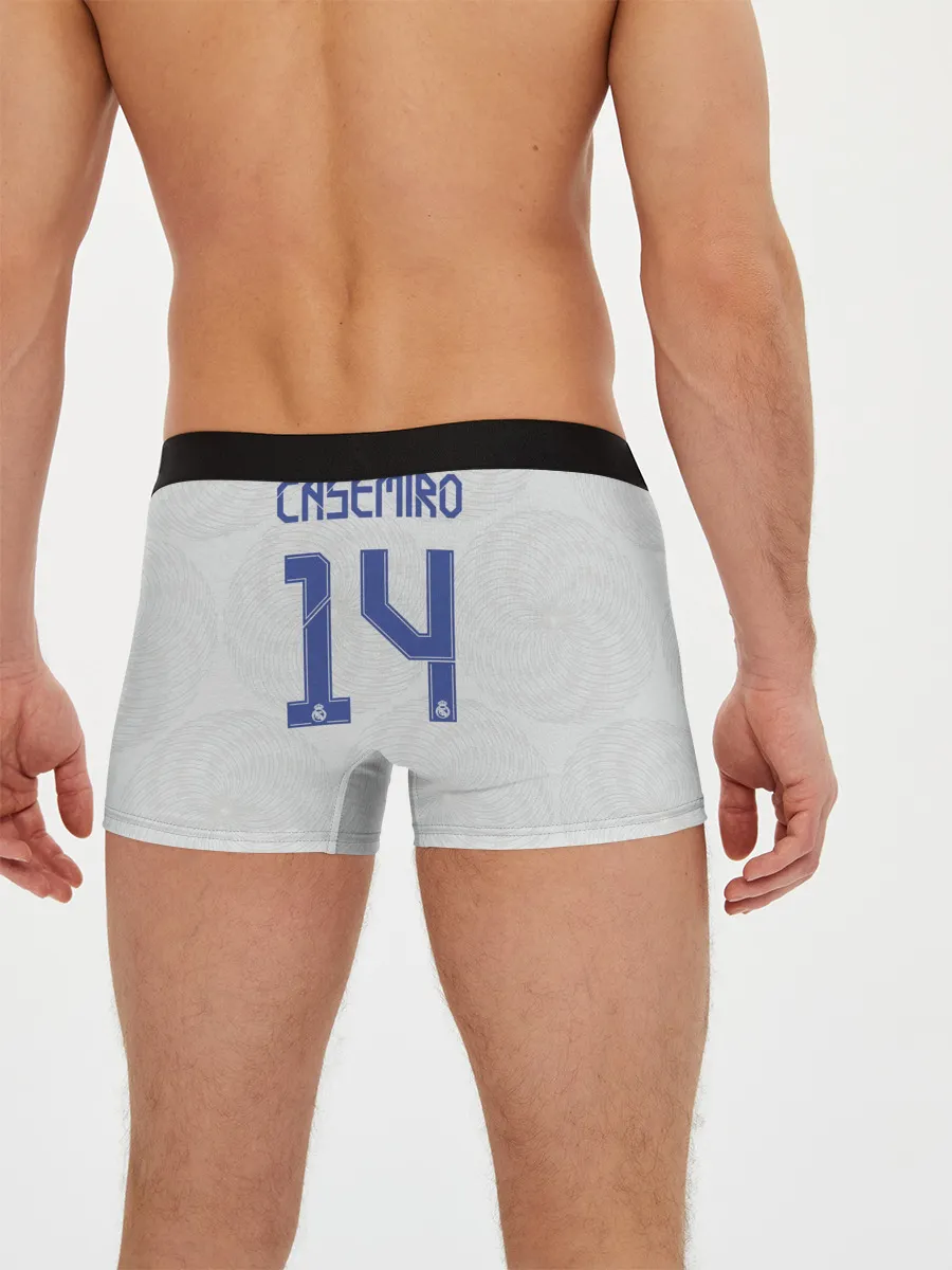 Мужские трусы боксеры / Каземиро Реал форма 2021/2022