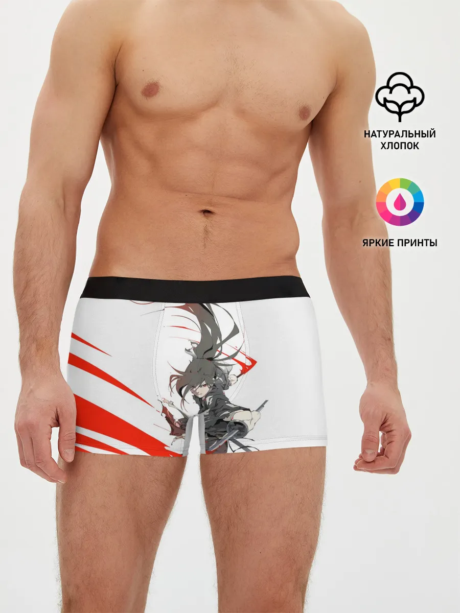 Мужские трусы боксеры / ХЯККИМАРУ И ДЕМОНЫ | ДОРОРО