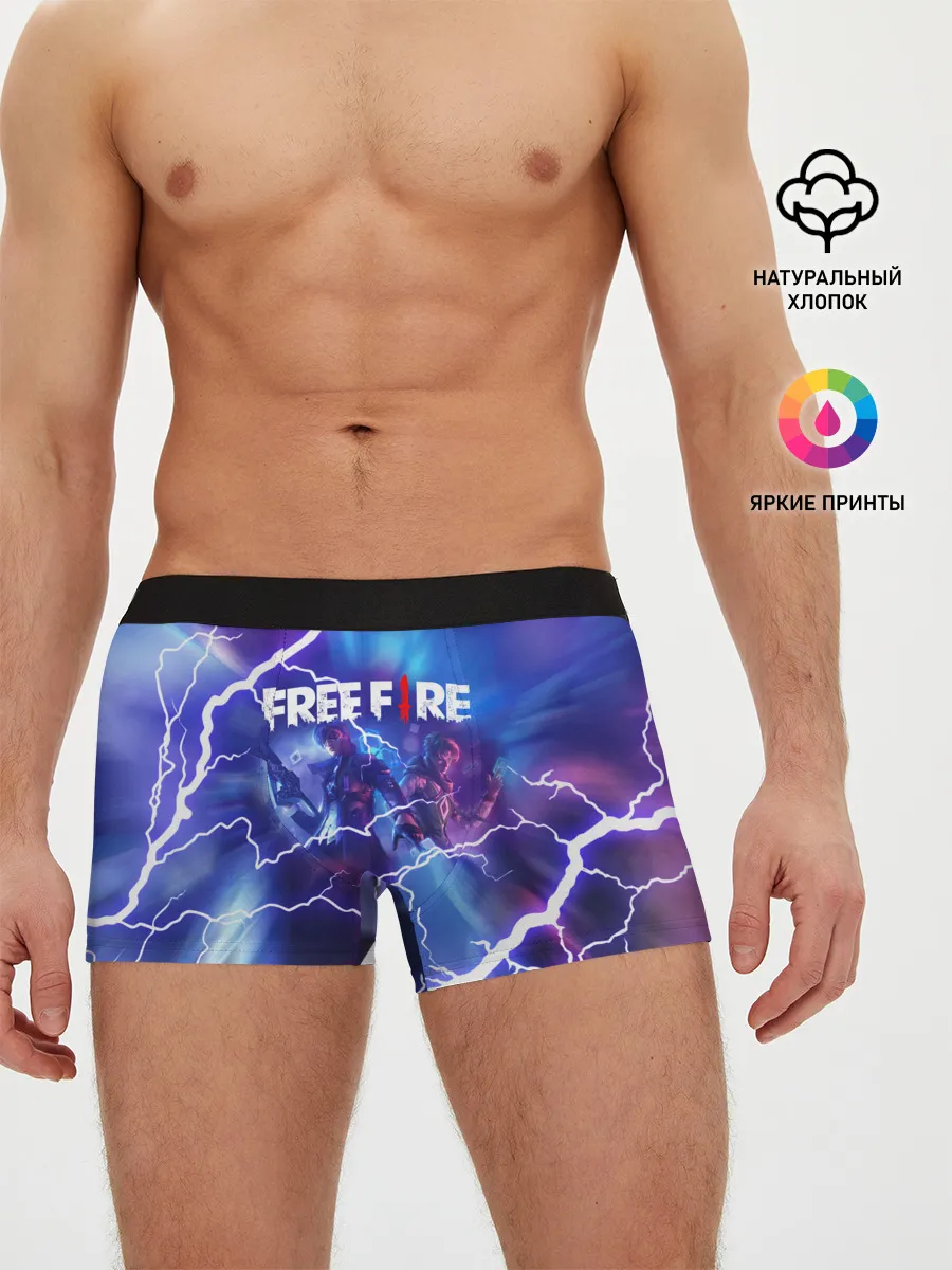 Мужские трусы боксеры / FREEFIRE | КОРОЛЕВСКАЯ БИТВА