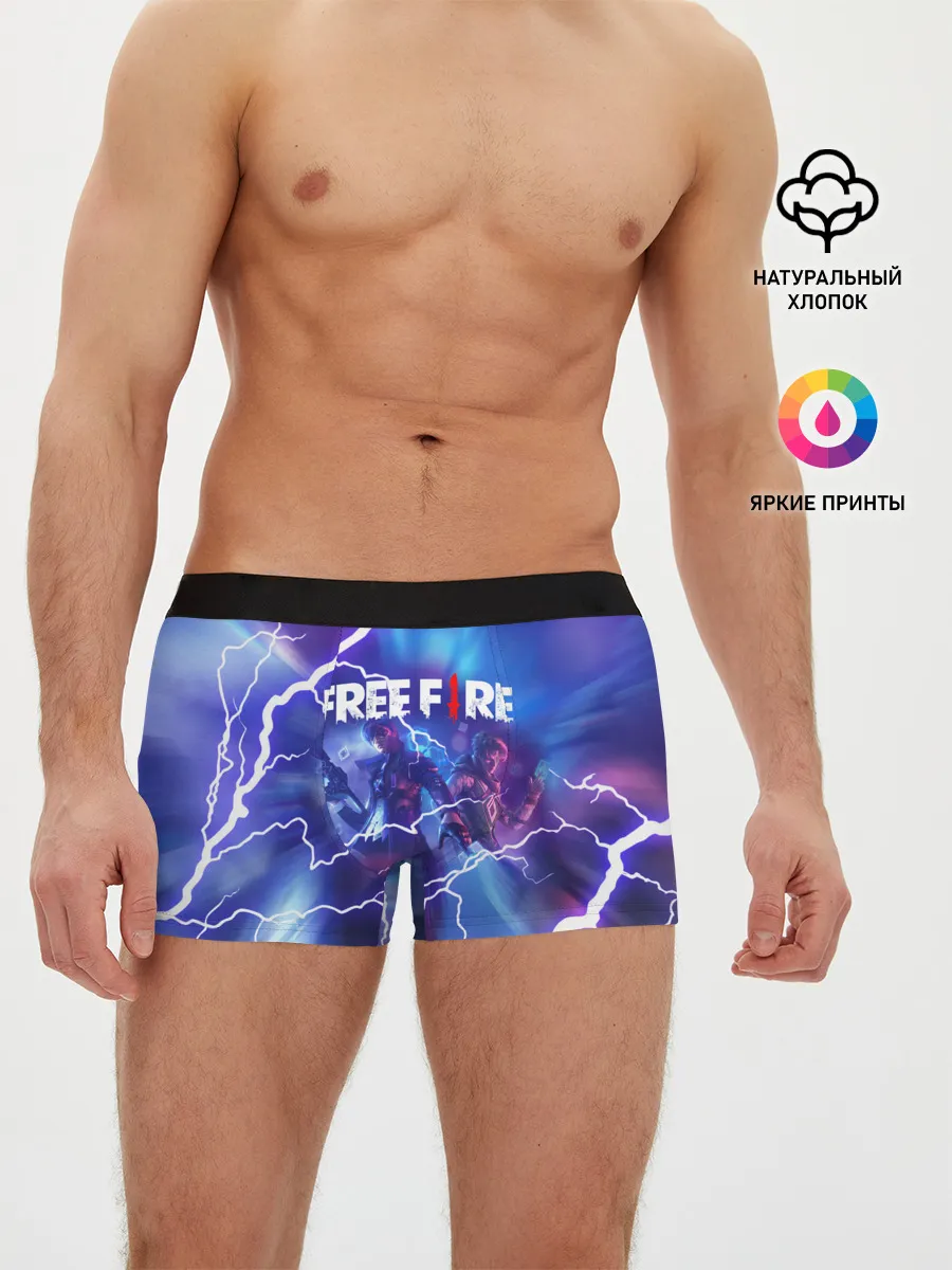 Мужские трусы боксеры / FREEFIRE | КОРОЛЕВСКАЯ БИТВА