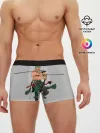 Мужские трусы боксеры / Арт Ророноа Зоро, One Piece