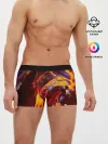 Мужские трусы боксеры / ОГНЕННЫЙ ГРАНЖ | FIRE GRUNGE