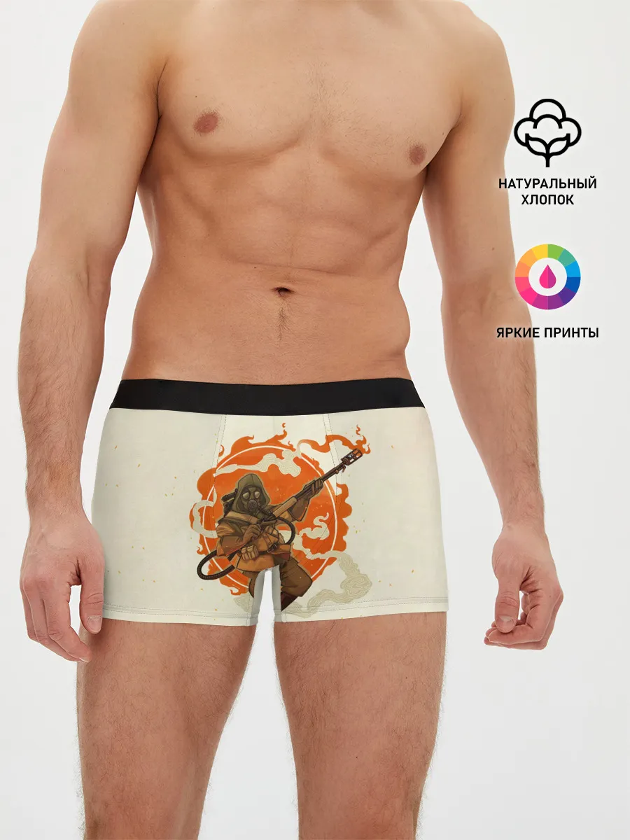 Мужские трусы боксеры / Pyro style
