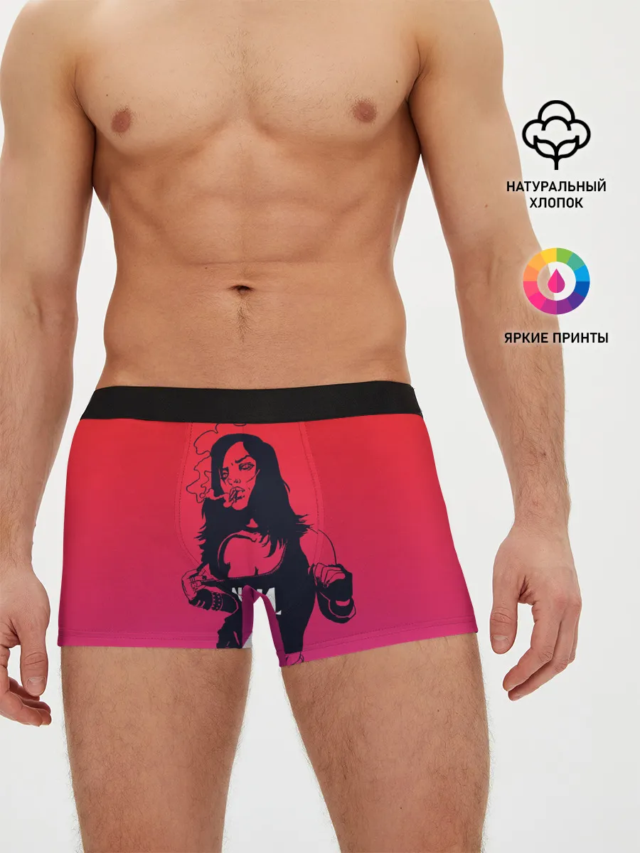 Мужские трусы боксеры / Фанатка NIN