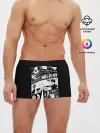Мужские трусы боксеры / Аста и Юна Черный клевер
