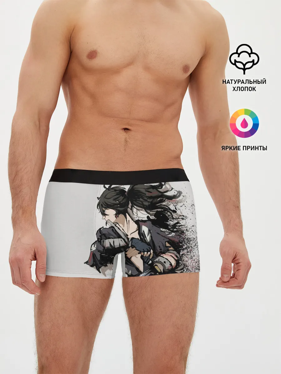Мужские трусы боксеры / ЯРОСТЬ ХЯККИМАРУ | ДОРОРО
