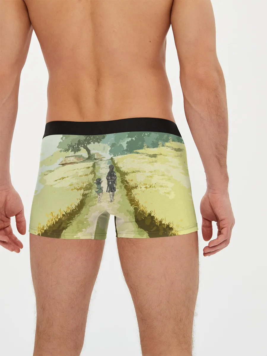 Мужские трусы боксеры / ХЯККИМАРУ И ДОРОРО