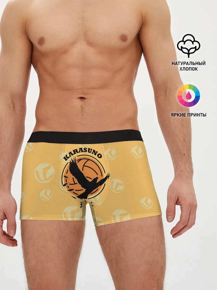 Мужские трусы боксеры / Старшая школа Карасуно Haikyu!