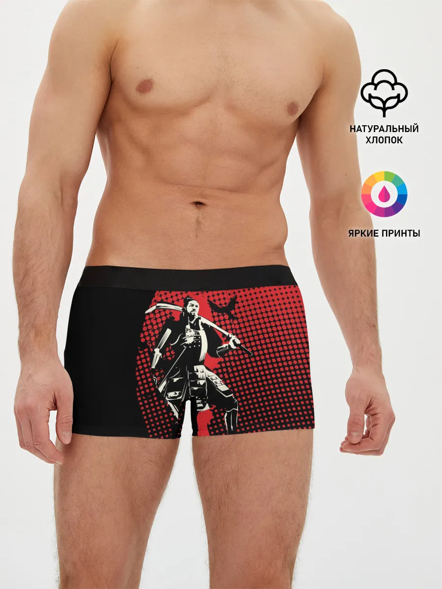 Мужские трусы боксеры / Самурай