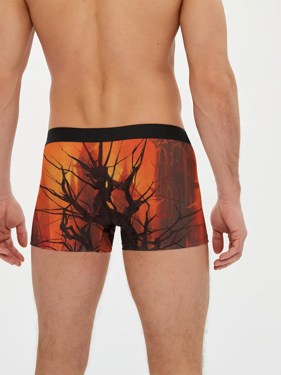 Мужские трусы боксеры / ДРЕВО ХАОС 3D