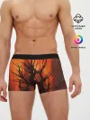 Мужские трусы боксеры / ДРЕВО ХАОС 3D