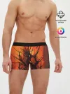 Мужские трусы боксеры / ДРЕВО ХАОС 3D