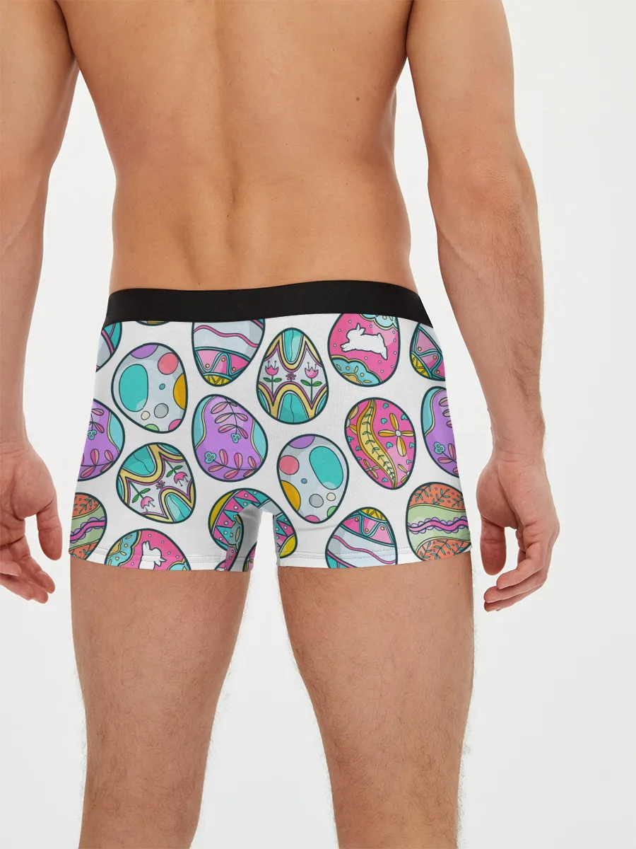 Мужские трусы боксеры / Пасхальные яйца