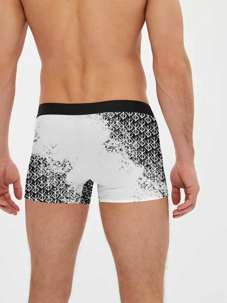 Мужские трусы боксеры / БЕРСЕРК подтеки