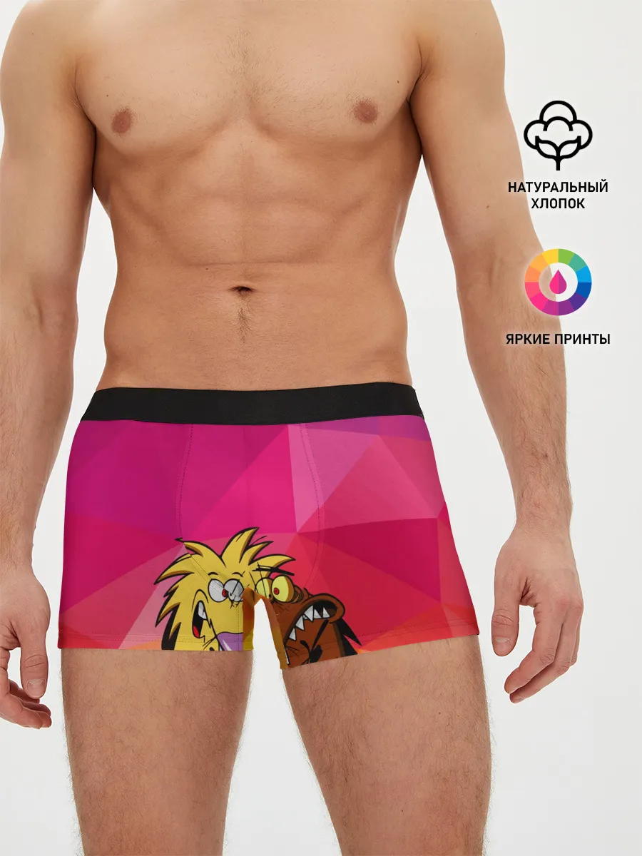 Мужские трусы боксеры / Крутые Бобры!