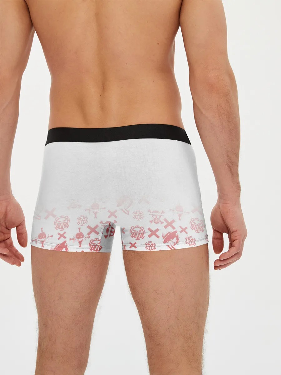 Мужские трусы боксеры / One Piece. резиновый Луффи