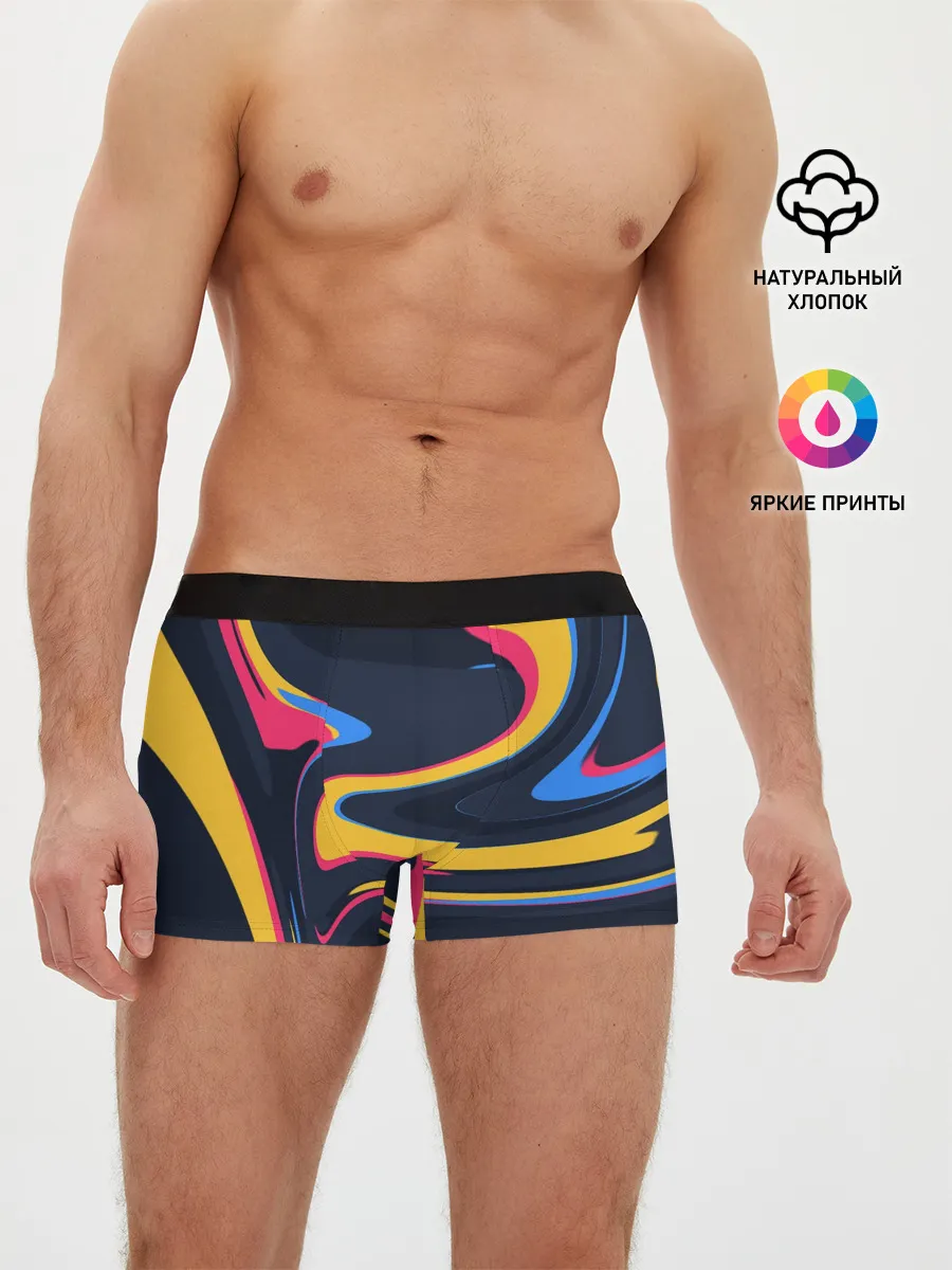 Мужские трусы боксеры / Color Mix