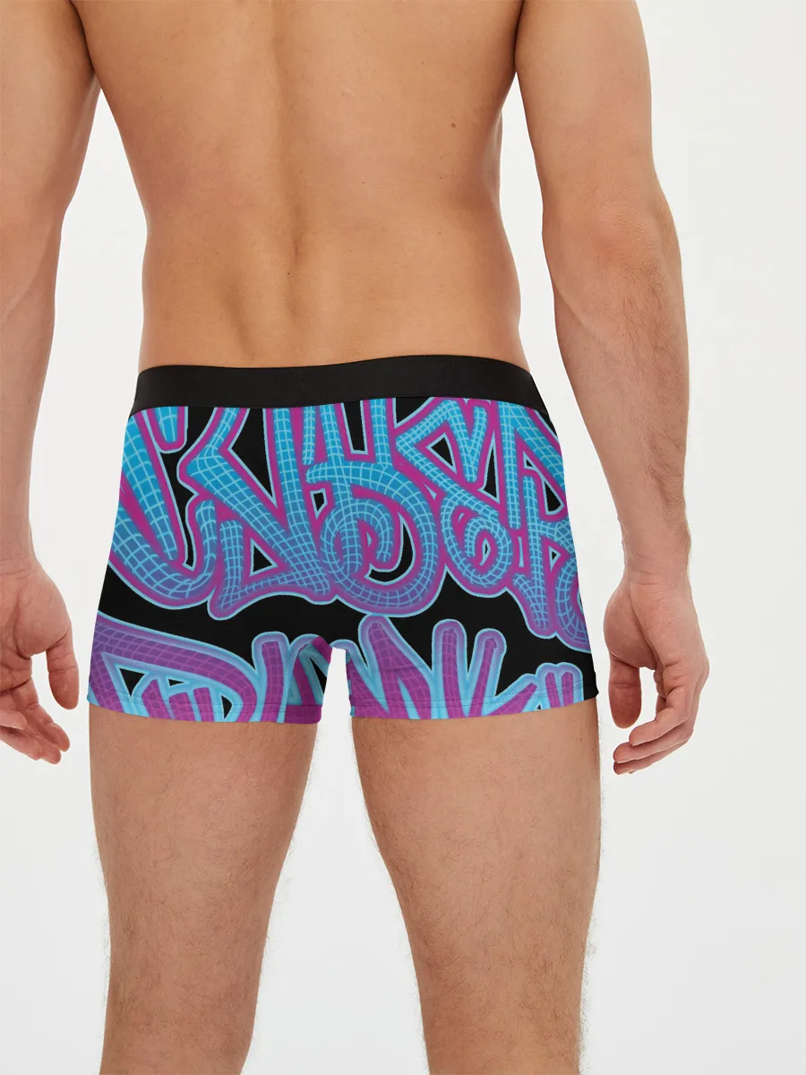 Мужские трусы боксеры / Cuber skelet