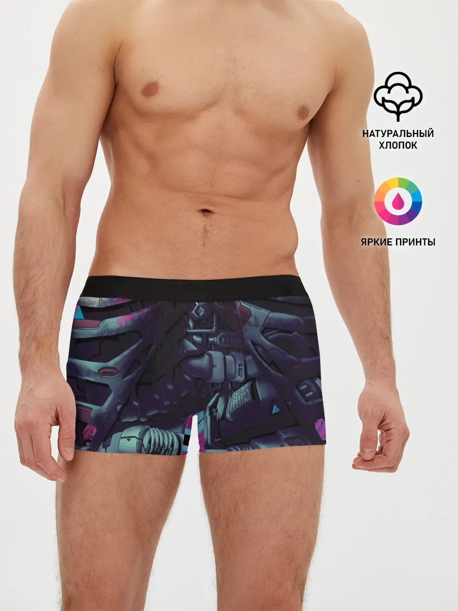 Мужские трусы боксеры / Cuber skelet