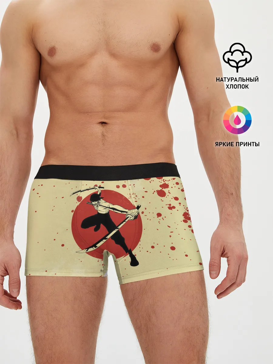Мужские трусы боксеры / Зоро | One Piece. Большой куш