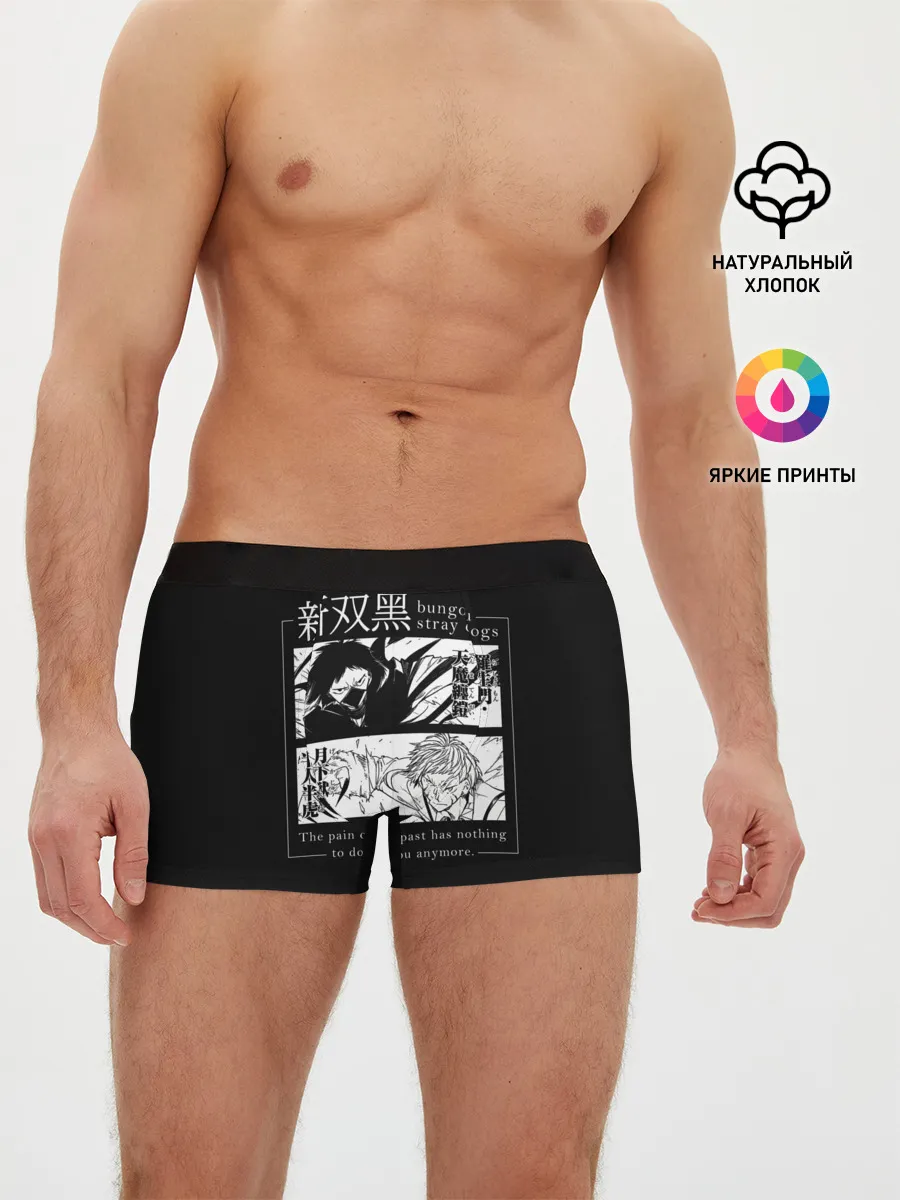 Мужские трусы боксеры / Бродячие псы Ацуши и акутагава