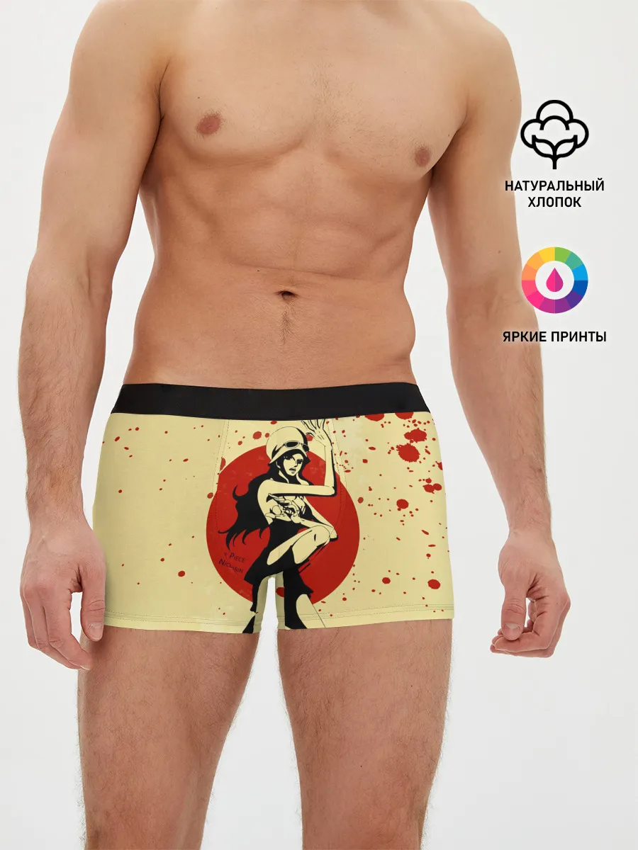 Мужские трусы боксеры / Нико Робин | One Piece