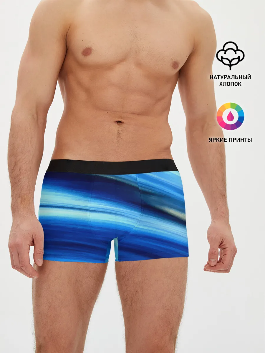 Мужские трусы боксеры / Морской