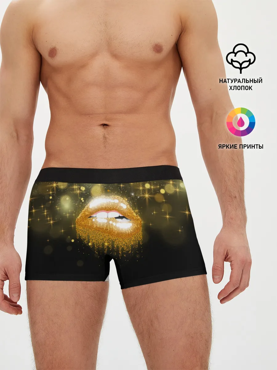 Мужские трусы боксеры / Губы