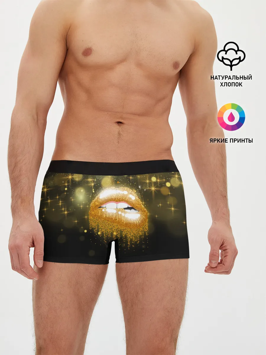 Мужские трусы боксеры / Губы