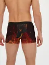 Мужские трусы боксеры / ОГНЕНЫЙ ВОЛК, 3d