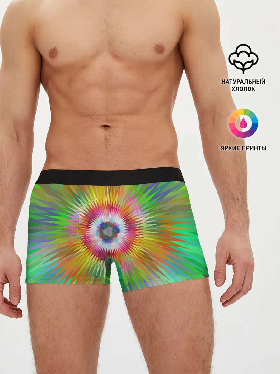 Мужские трусы боксеры / Тропичный Бум!