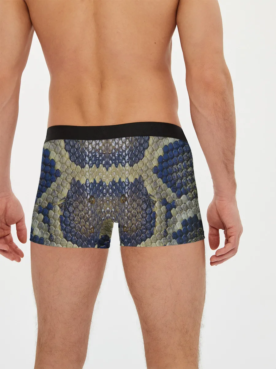 Мужские трусы боксеры / Рептилоид. Змея