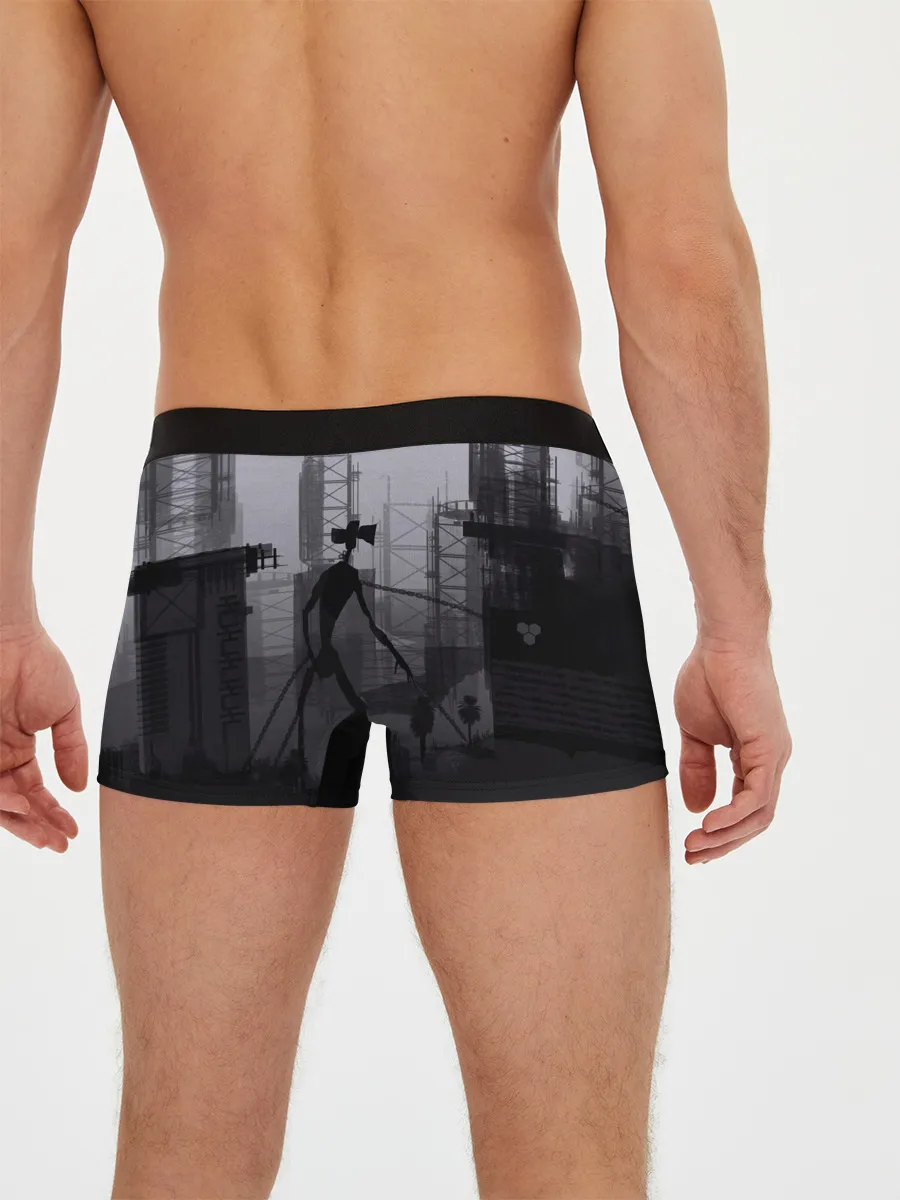 Мужские трусы боксеры / СИРЕНОГОЛОВЫЙ В ЦЕПЯХ