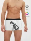 Мужские трусы боксеры / SIREN HEAD РИСУНОК