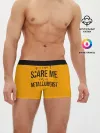 Мужские трусы боксеры / You cant scare me