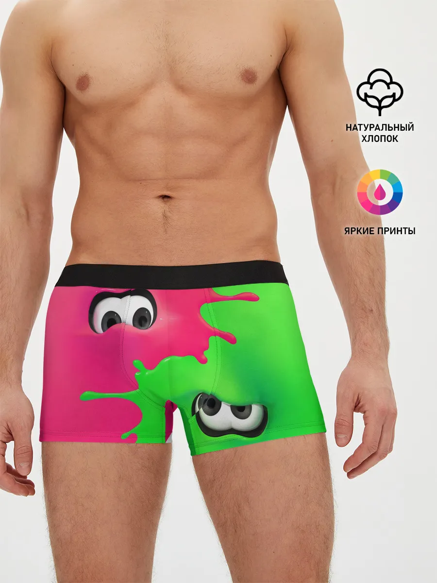 Мужские трусы боксеры / Splatoon