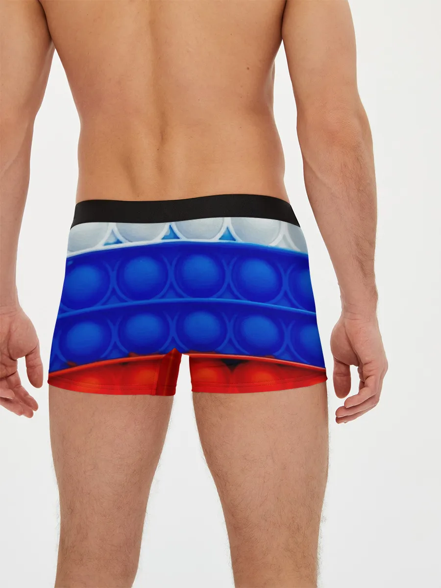 Мужские трусы боксеры / POP IT / ПОП ИТ.