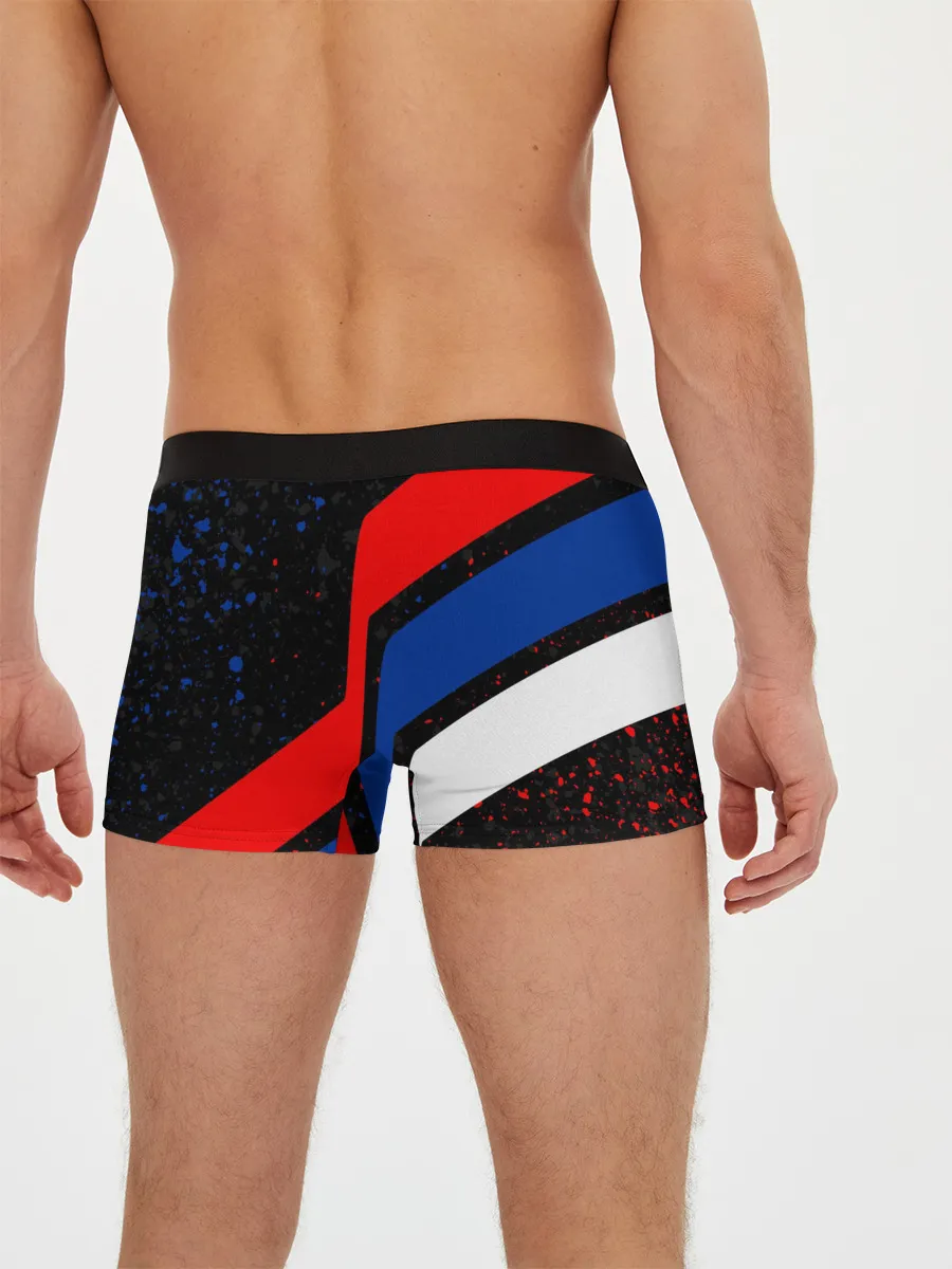 Мужские трусы боксеры / SUZUKI / СУЗУКИ / RACING