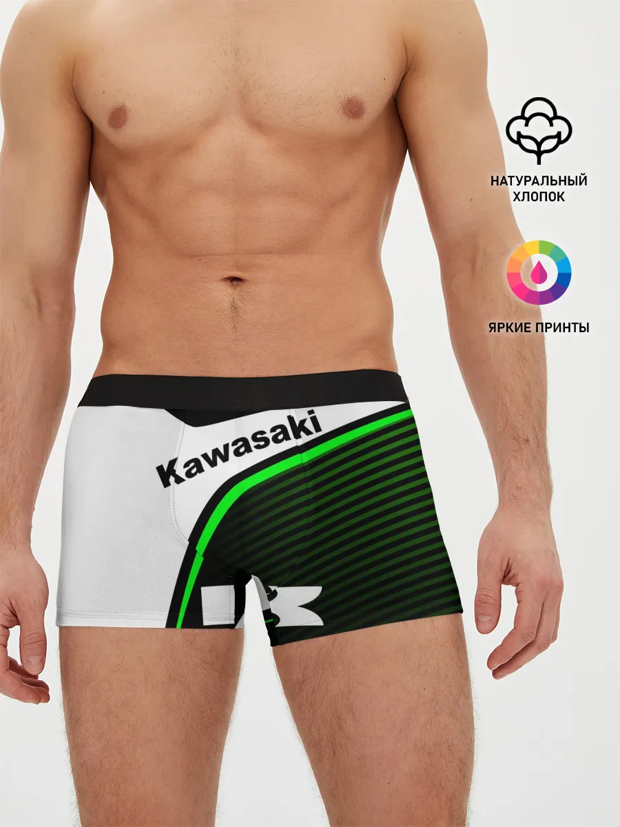 Мужские трусы боксеры / KAWASAKI / КАВАСАКИ / SPORT